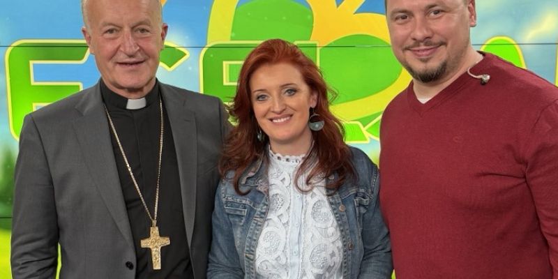 Pred Veliko nočjo smo v VIP petku gostili msgr. dr. Antona Jamnika