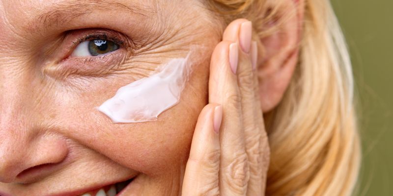 anti age, krema, obraz, ženska