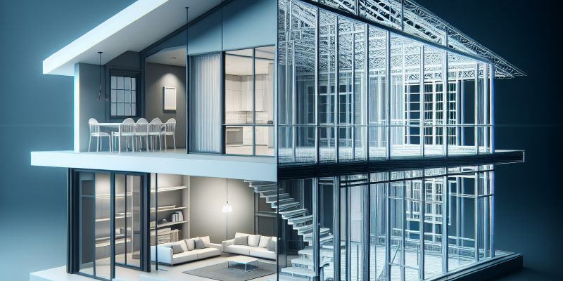 jeklena-konstrukcija, jeklena-hisa