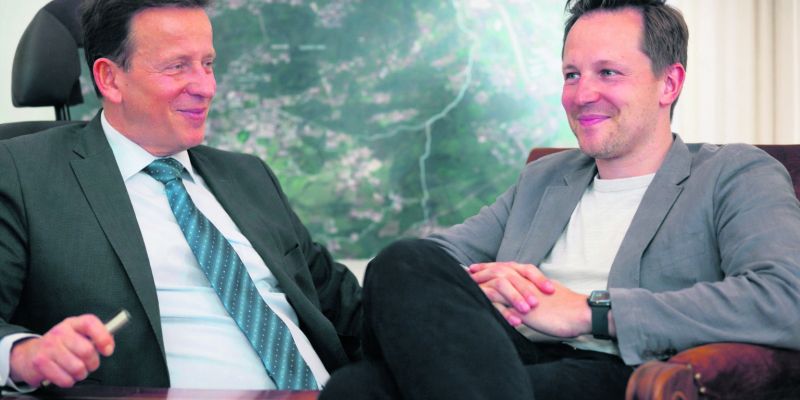 Bojan Šrot in Matija Kovač