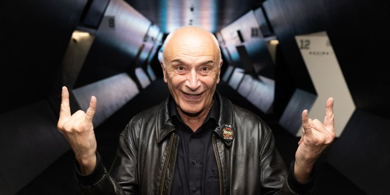 V rockerski preobleki je Ivo Boscarol dokazal, da energija ne pozna let.