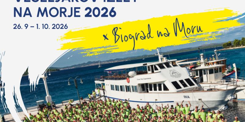 PRIJAVE ODPRTE! Veseljakov izlet na morje 2026!