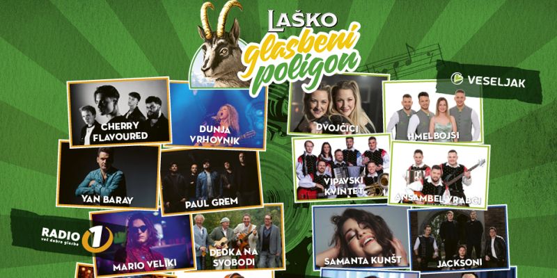Festival Laško Pivo in cvetje: kdo vse se potegujejo za nastop na odru