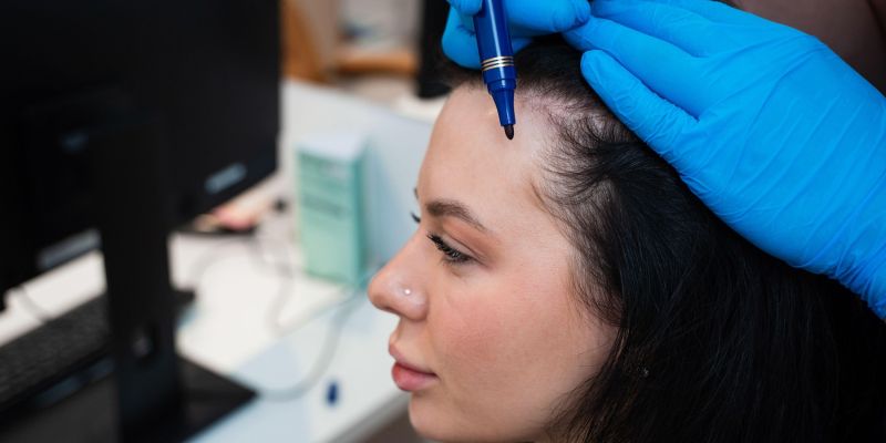 presaditev las, transplantacija las, izpadanje las,