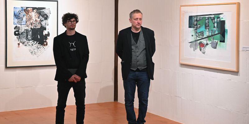 matjaž-geder, ivo-podojsteršek, razstava, pilonova-galerija, otroški-arzenal