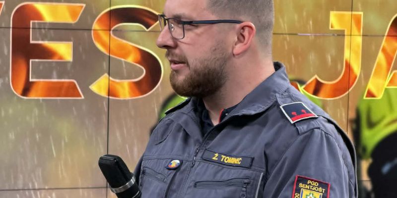 Ponosen Veseljakov gasilec, Žiga Tominec o plemenitem poslanstvu
