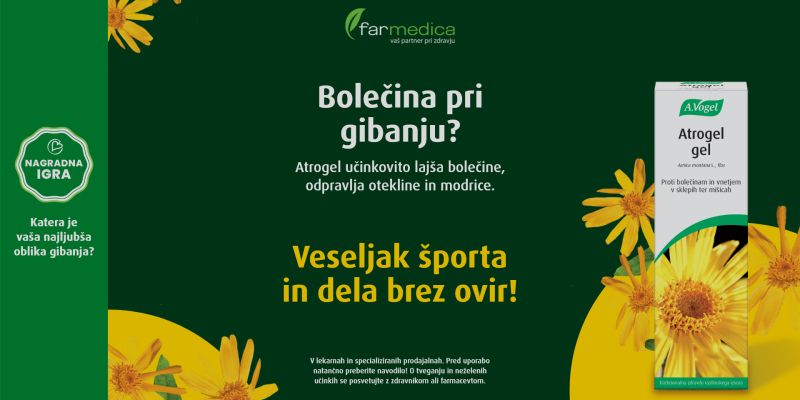 Z Atrogelom do svobodnega gibanja brez bolečin!