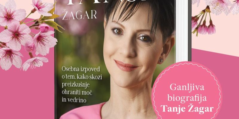 Tanja Žagar je oboževalce razveselila s svojo prvo knjigo