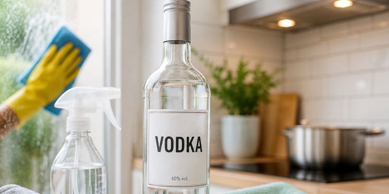 vodka, ciscenje-stekel