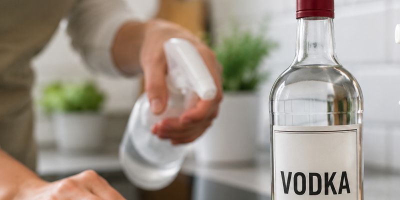 vodka, ciscenje-stekel