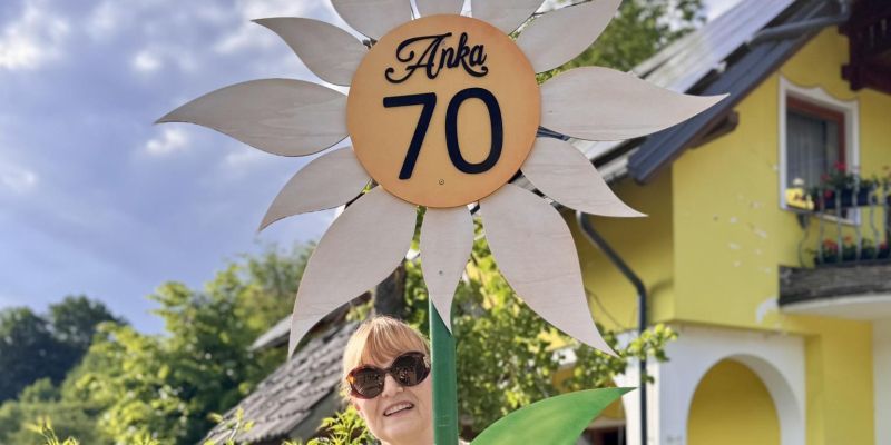 Anka Hribovšek Frece praznuje življenjski jubilej