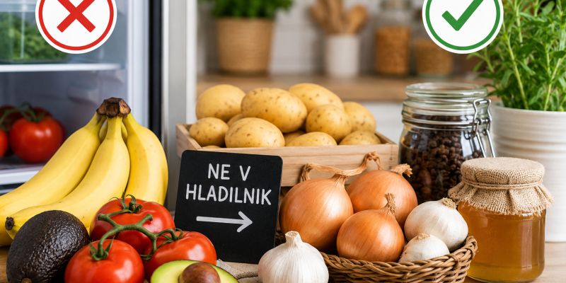 hladilnik, shranjevanje-hrane