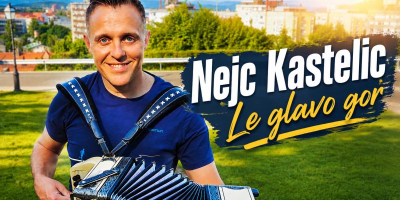 »Le glavo gor« – nova glasbena zgodba Nejca Kastelica