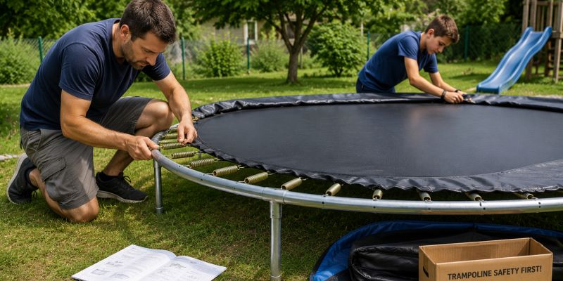 trampolin, trampolin-na-vrtu