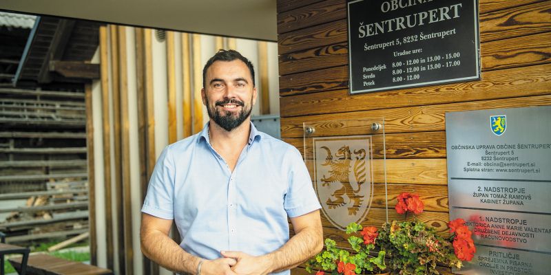 Tomaž Ramovš, župan Občine Šentrupert