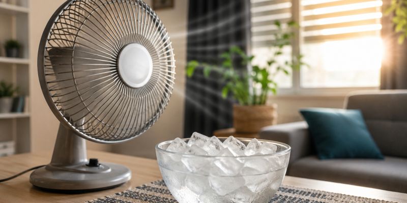 ventilator, poletna-vrocina