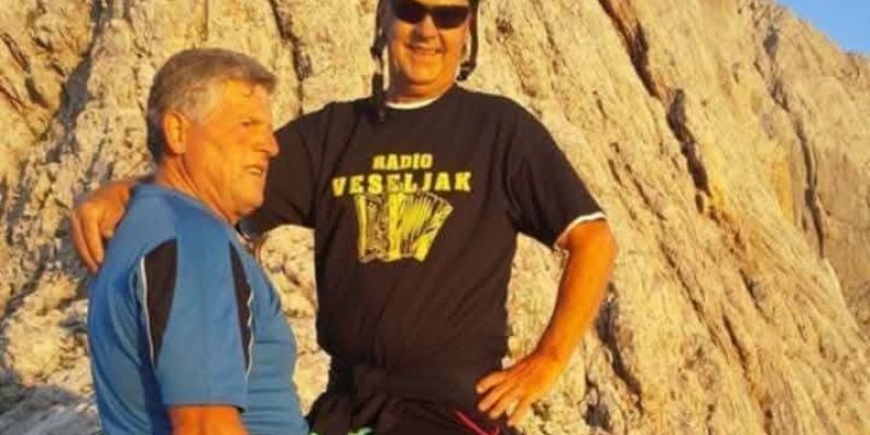 Poslušalec Veseljaka Karlo Kropušek peš na 250km dolgo pot