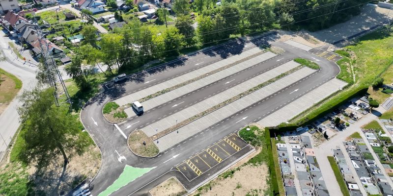 Parkirišče pri Mestnem pokopališču Celje