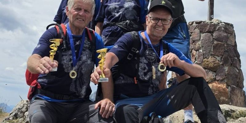 Po sedmih dneh in 300 kilometrih na Svetih Višarjah