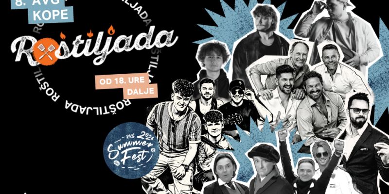 Legendarna Roštiljada prihaja na KKŠ Summer Fest na Kopah!