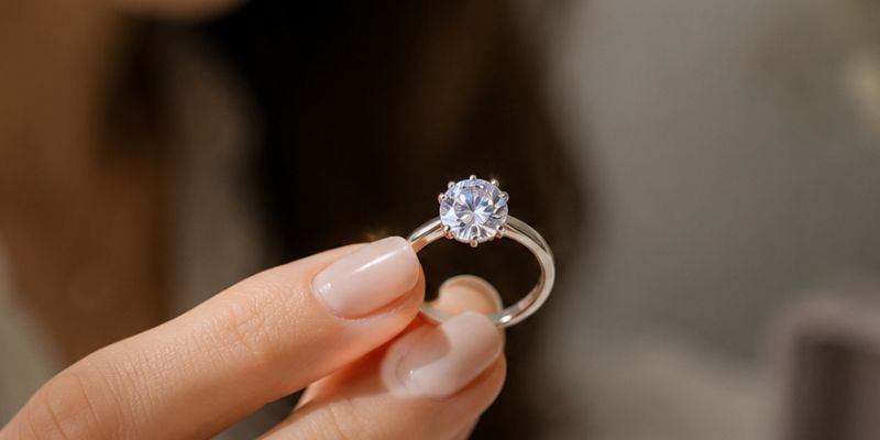 moissanit, diamant, prstan, diamantni-prstan, nakit