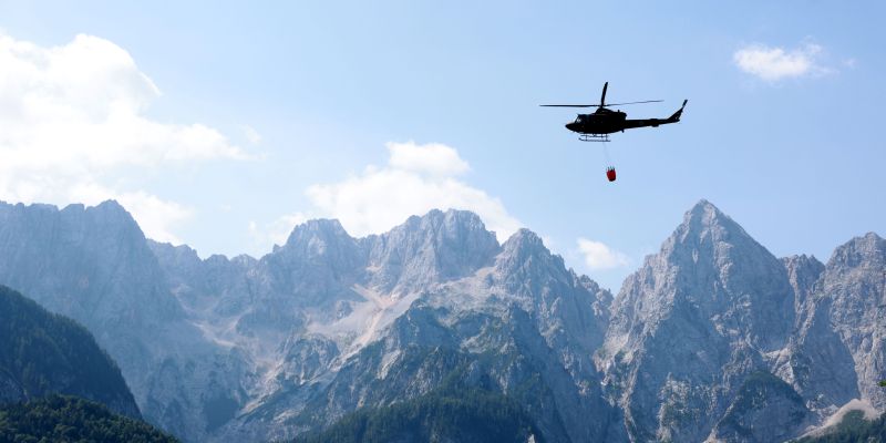 kranjska-gora, pozar
