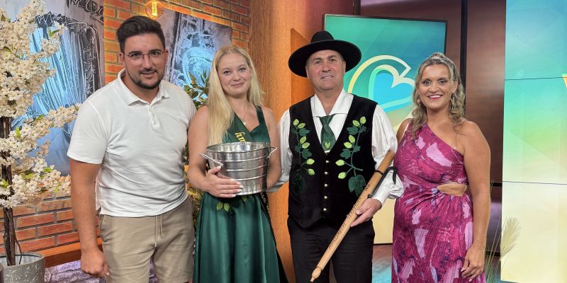 Obiskal nas je novi HMELJARSKI PAR