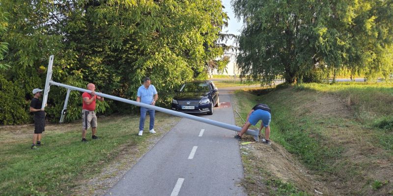 lendava, dolga-vas, razsvetljava