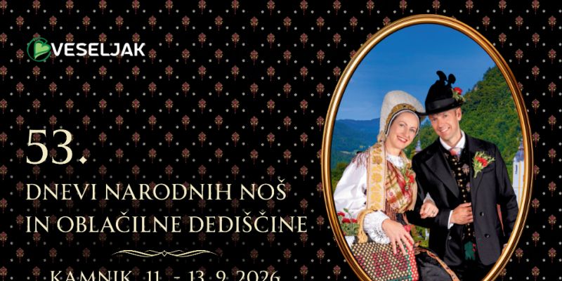 Kamnik bo prestolnica slovenskih narodnih noš