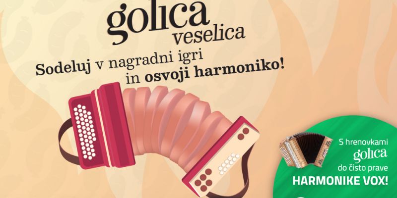 Golica srečelov na koncertu Veseljakovih 30