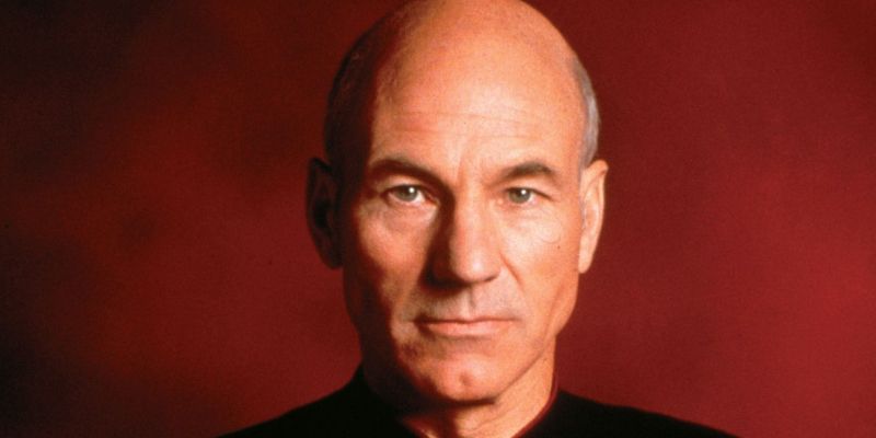 Patrick Stewart je Jean-Luca Picarda oblikoval povsem drugače od Kirkovega kapitana – kot umirjenega