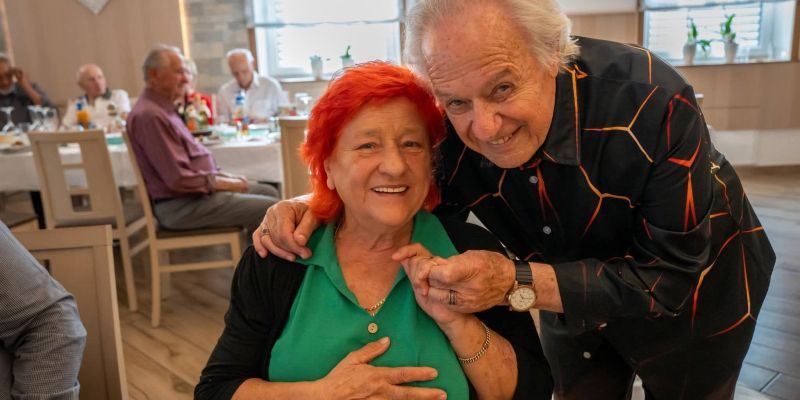 Danes praznujeta Alfi Nipič in Hermina Šegovc. Vse najboljše!