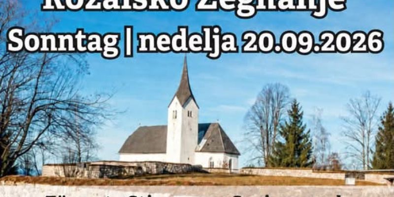 Koroški Slovenci vabijo na Rozalsko žegnanje!