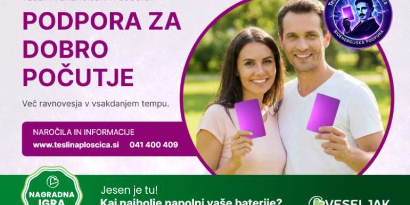 Veseljaki, kaj vam jeseni najbolje napolni baterije?