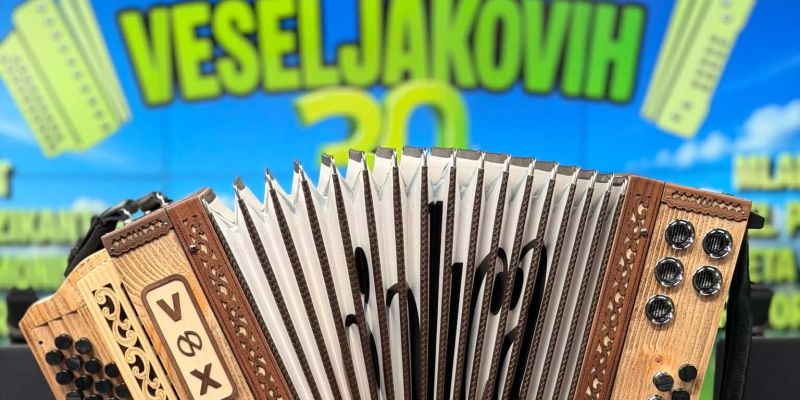 Znano je, kdo je osvojil edinstveno harmoniko Golica!