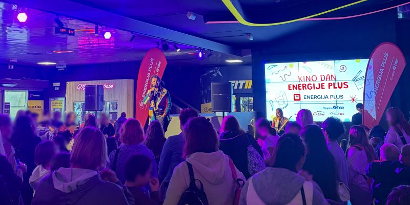 Energija plus v kino povabila 500 otrok iz socialno ogroženih družin