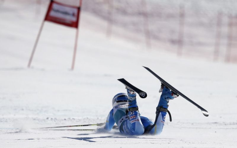 smučanje smučar sneg nesreča nezgoda tony