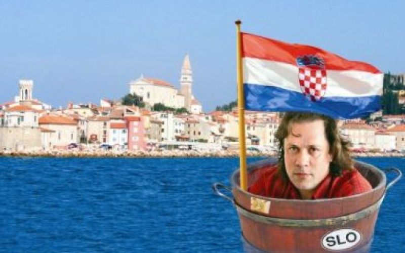 Hrvat v slovenskih vodah