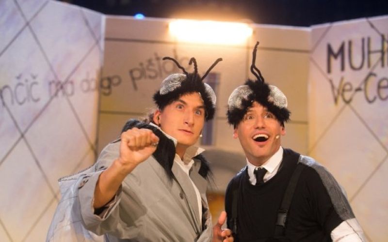 Vid in Pero pognala kolesje