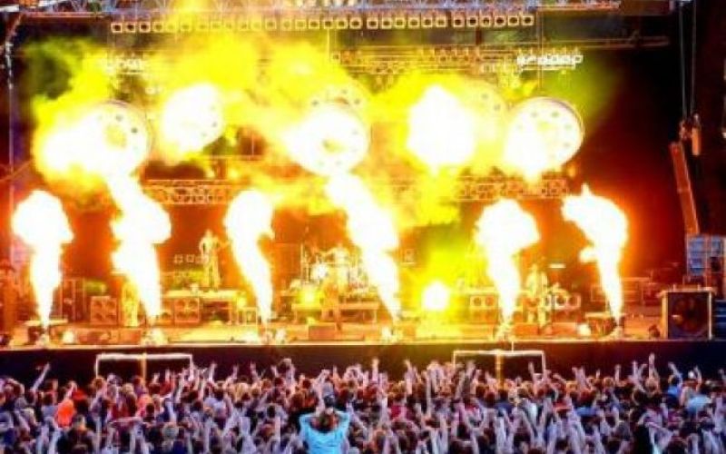 Ognjeni pekel z Rammstein v New Yorku