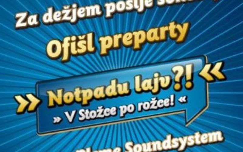 Uradna Notpadu predzabava