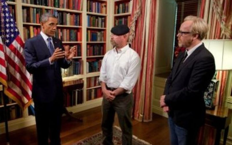 Obama pri Uničevalcih mitov