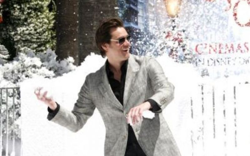 Jim Carrey se pripravlja na božič