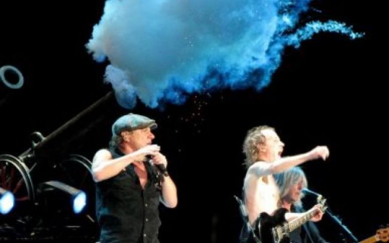Foto in video: AC/DC v Beogradu