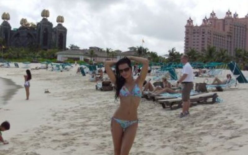 Mirela Korać navdušena nad Bahami 