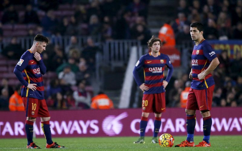 Lionel Messi Luis Suarez Barcelona Deportivo Camp Nou