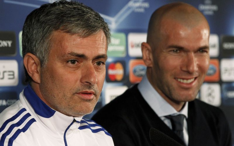 Jose Mourinho Zinedine Zidane