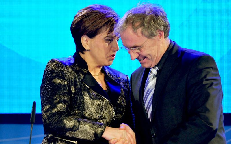 Ljudmila Novak, Aleš Hojs