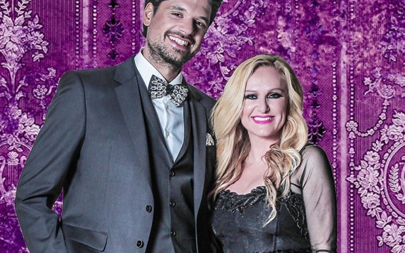 Sašo Gačnik Svarogov in Nuša Derenda