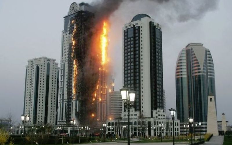 požar stolpnica nebotični Sulafa Dubaj